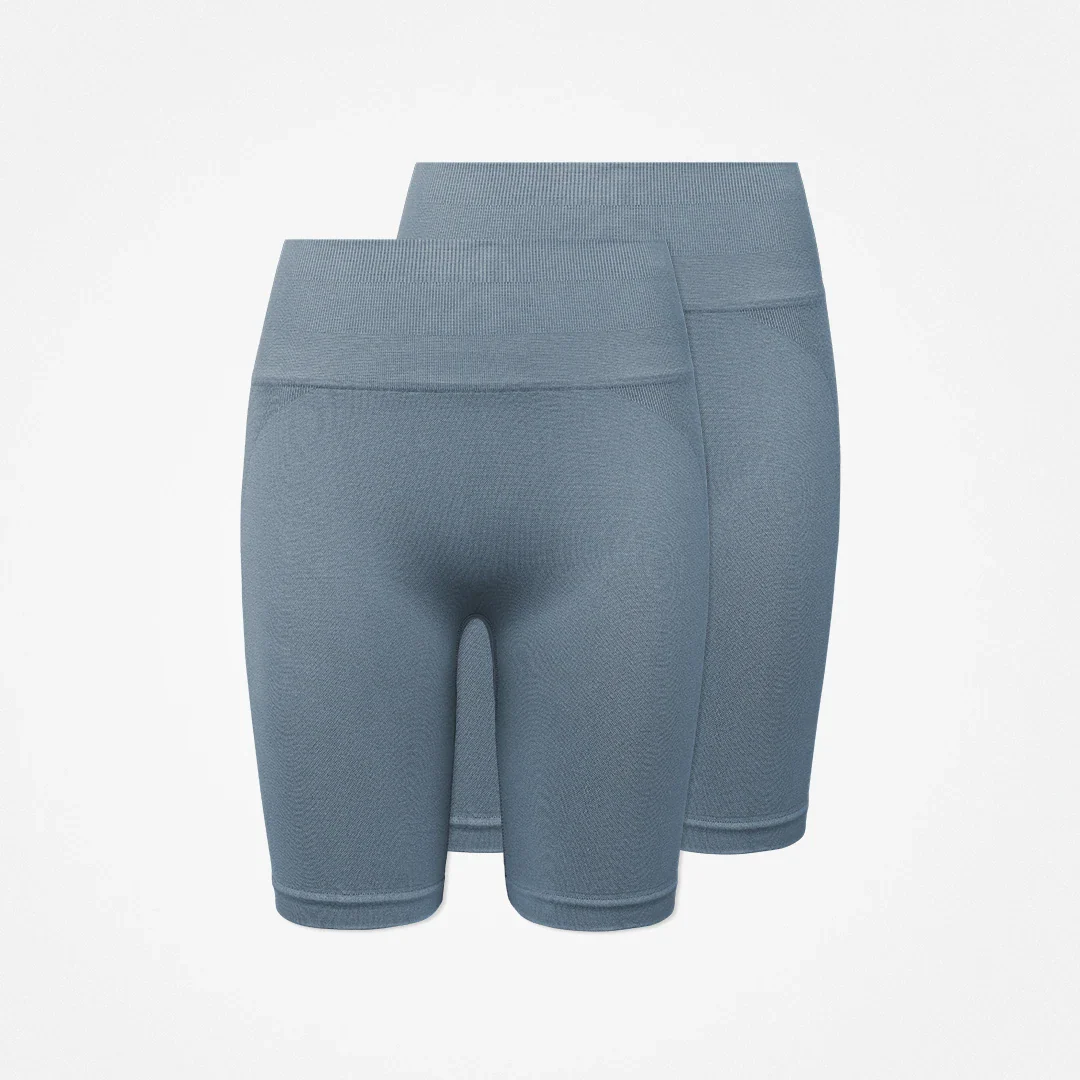 Radlerhose Seamless Damen | Taubenblau - Image 12