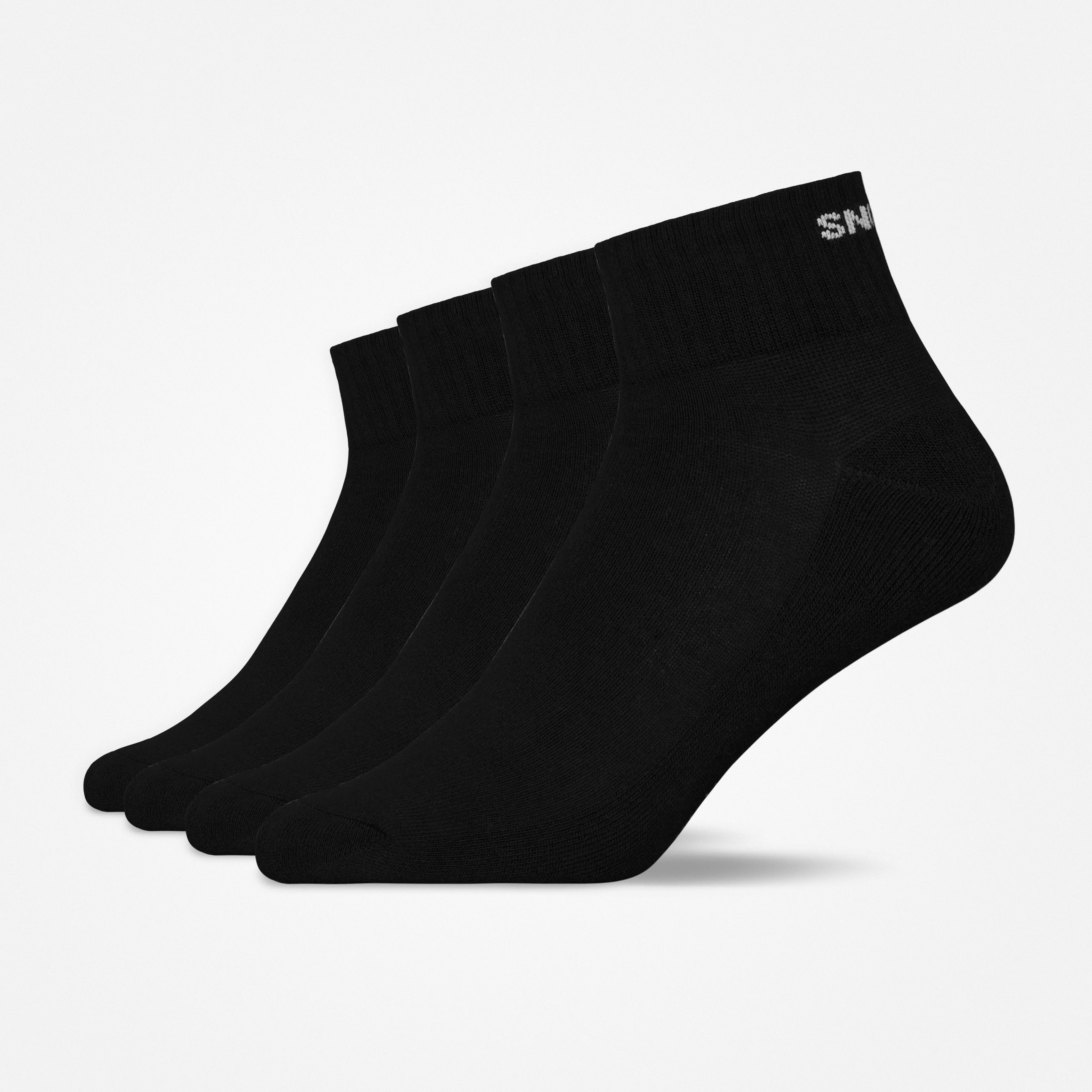 Retro Sneaker Socken | Schwarz (SNOCKS) - Image 9
