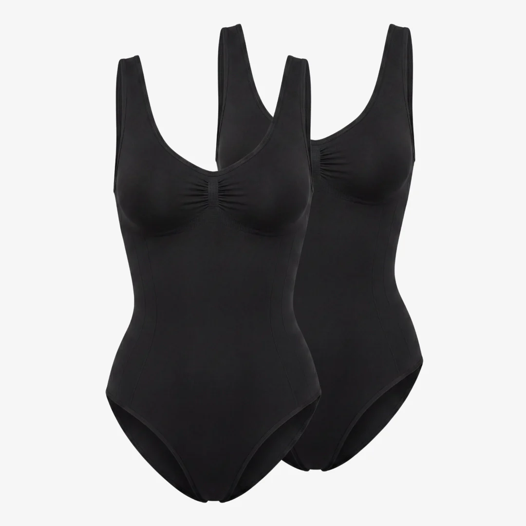 Shaping Body mit breiten Trägern | Schwarz - Image 11
