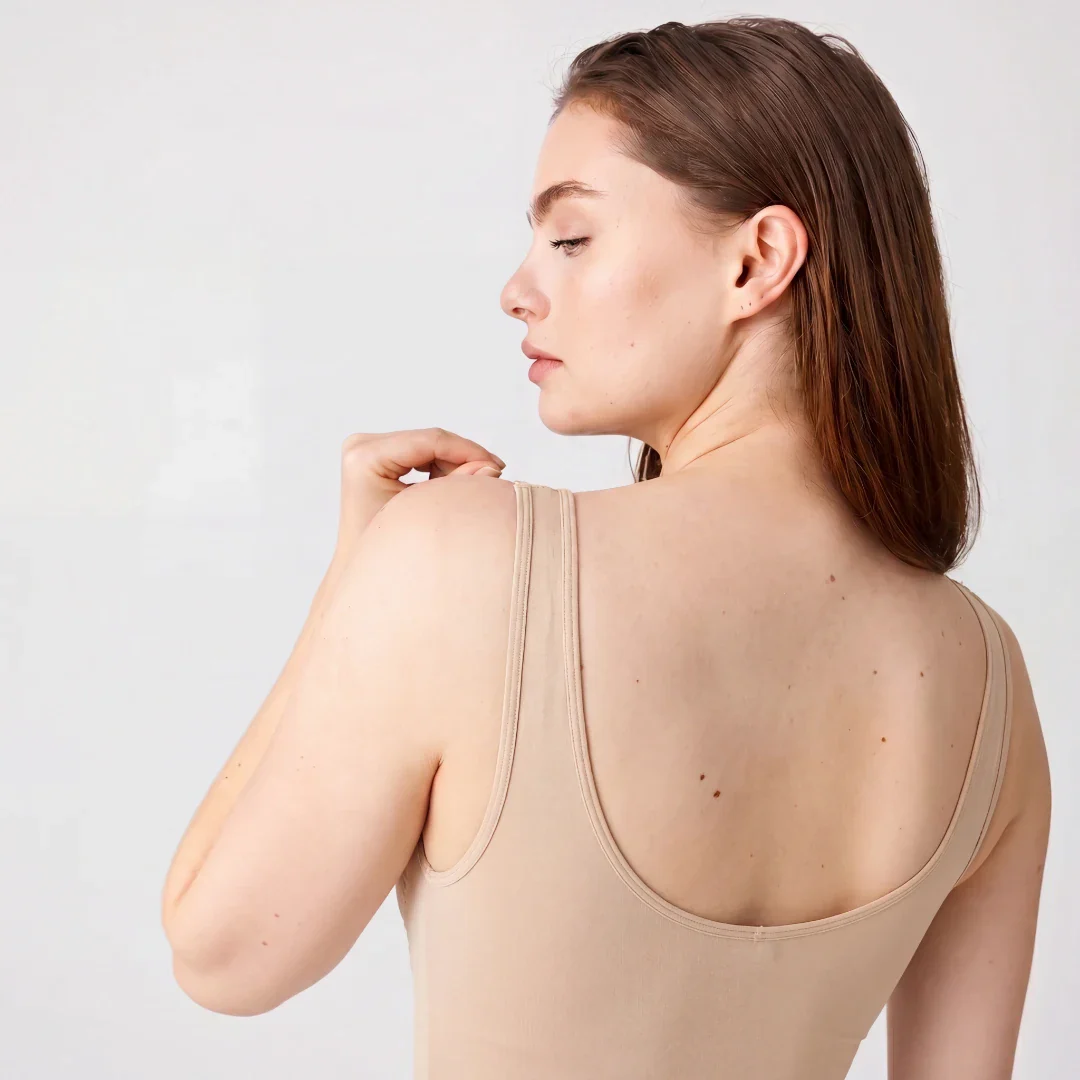 Shaping Body mit breiten Trägern | Beige - Image 3