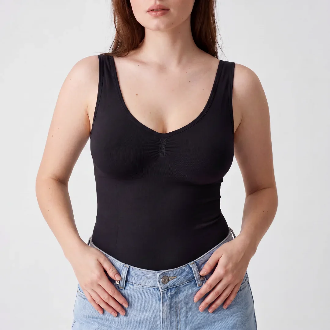 Shaping Tank Top | Schwarz - Image 3