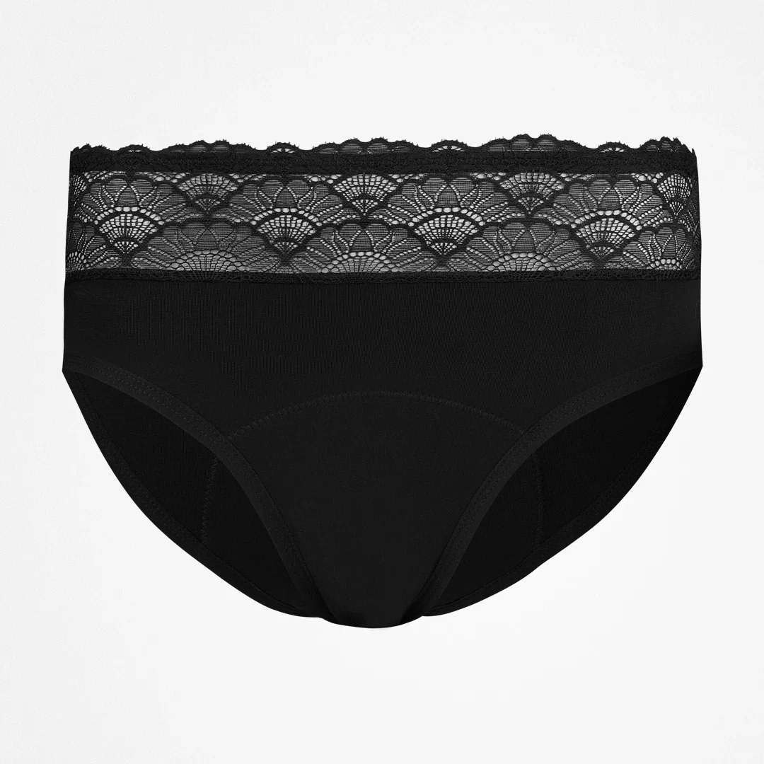 SNOCKS x femtis Ausfluss Slips - CLEO | Schwarz - Image 5