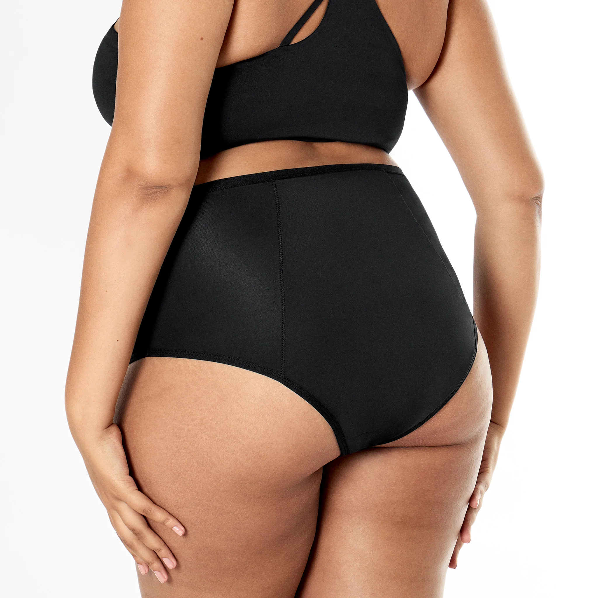 SNOCKS x femtis Period Panty - JULE Highwaist Ultra | Schwarz - Image 5