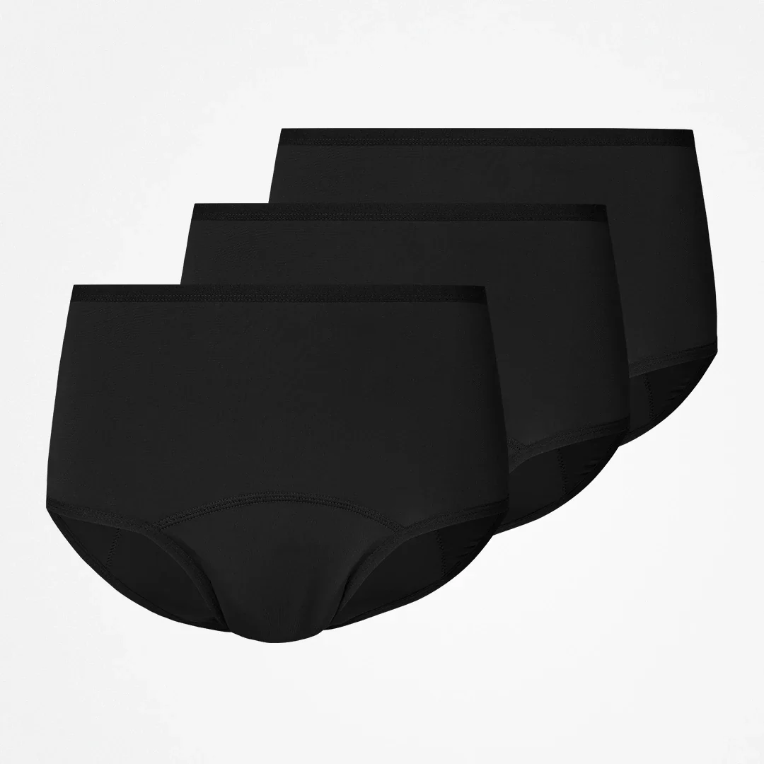 SNOCKS x femtis Period Panty - JULE Highwaist Ultra | Schwarz - Image 8