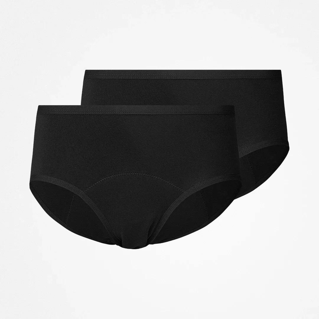 SNOCKS x femtis Period Panty - LENE Hipster | Schwarz - Image 7