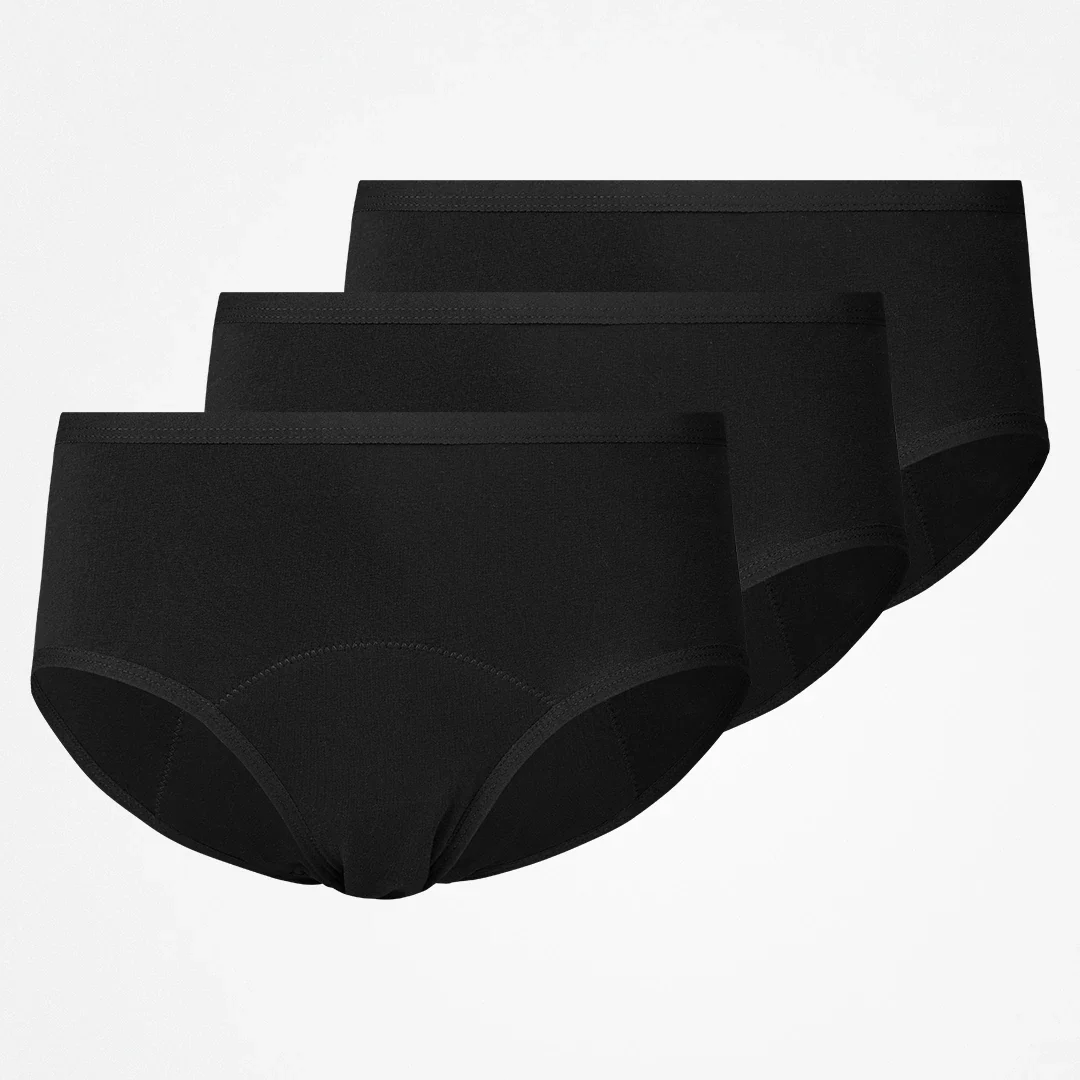 SNOCKS x femtis Period Panty - LENE Hipster | Schwarz - Image 8