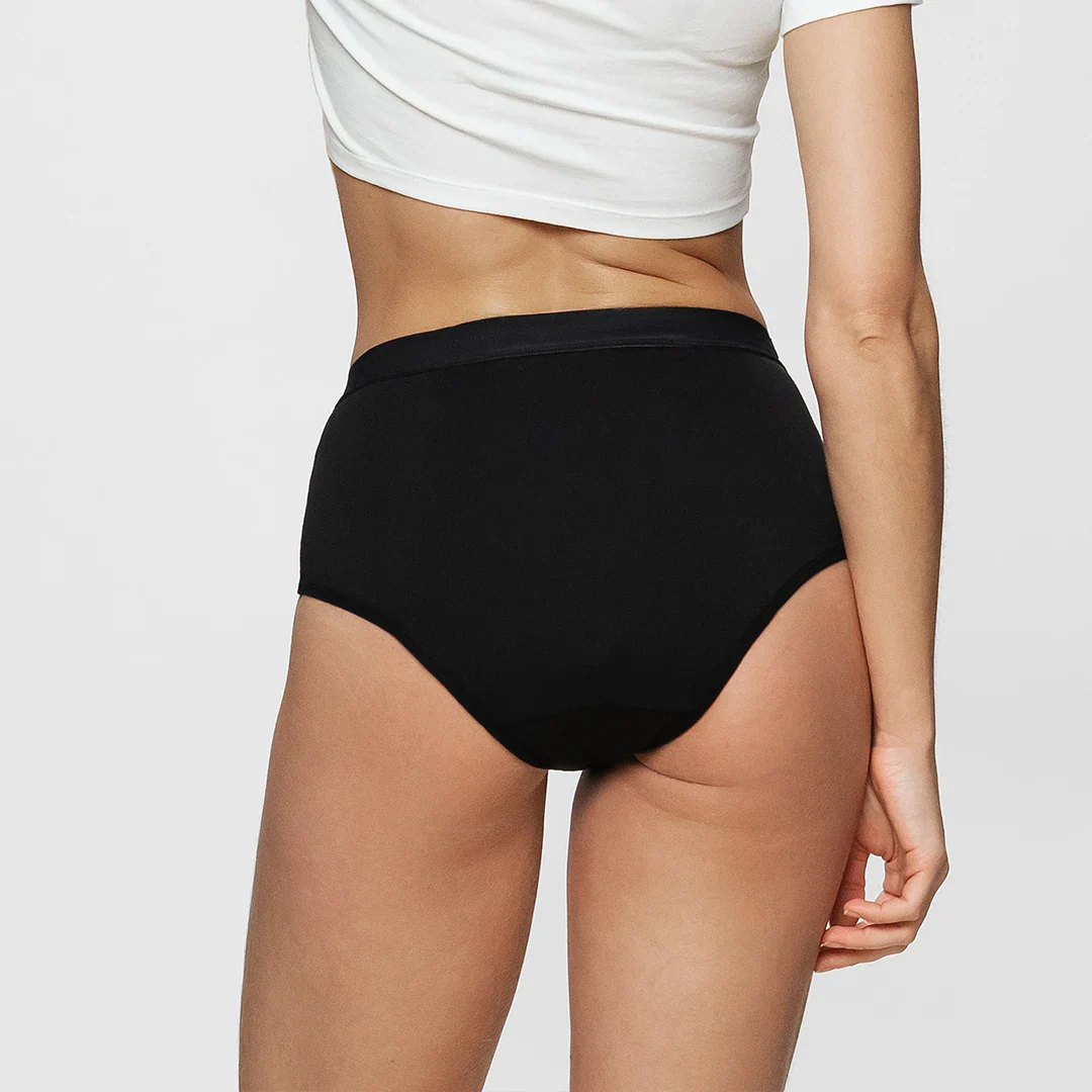 SNOCKS x femtis Period Panty -   SOFI Highwaist | Schwarz - Image 5