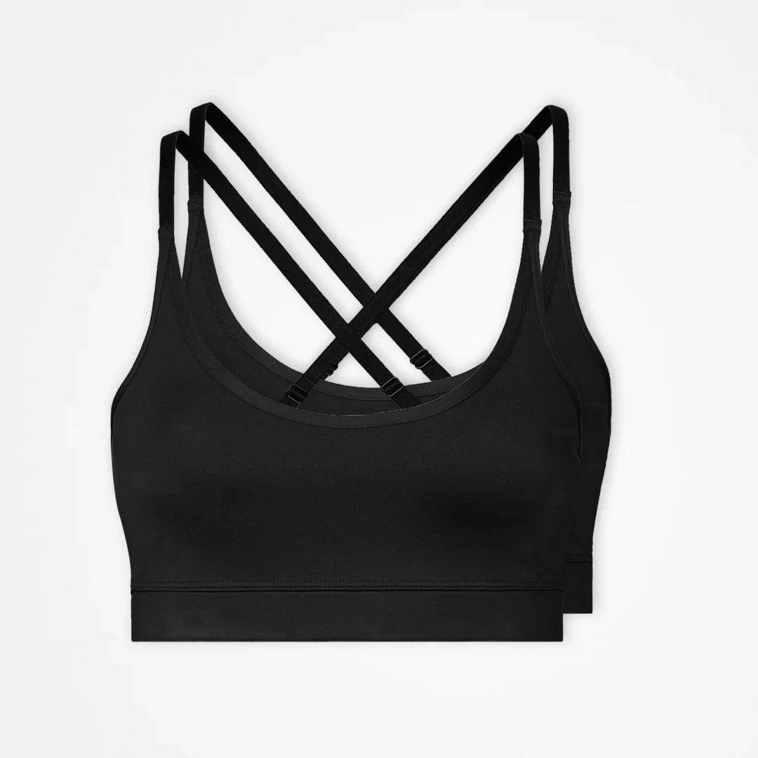 Sport-BH X Back | Schwarz - Image 13