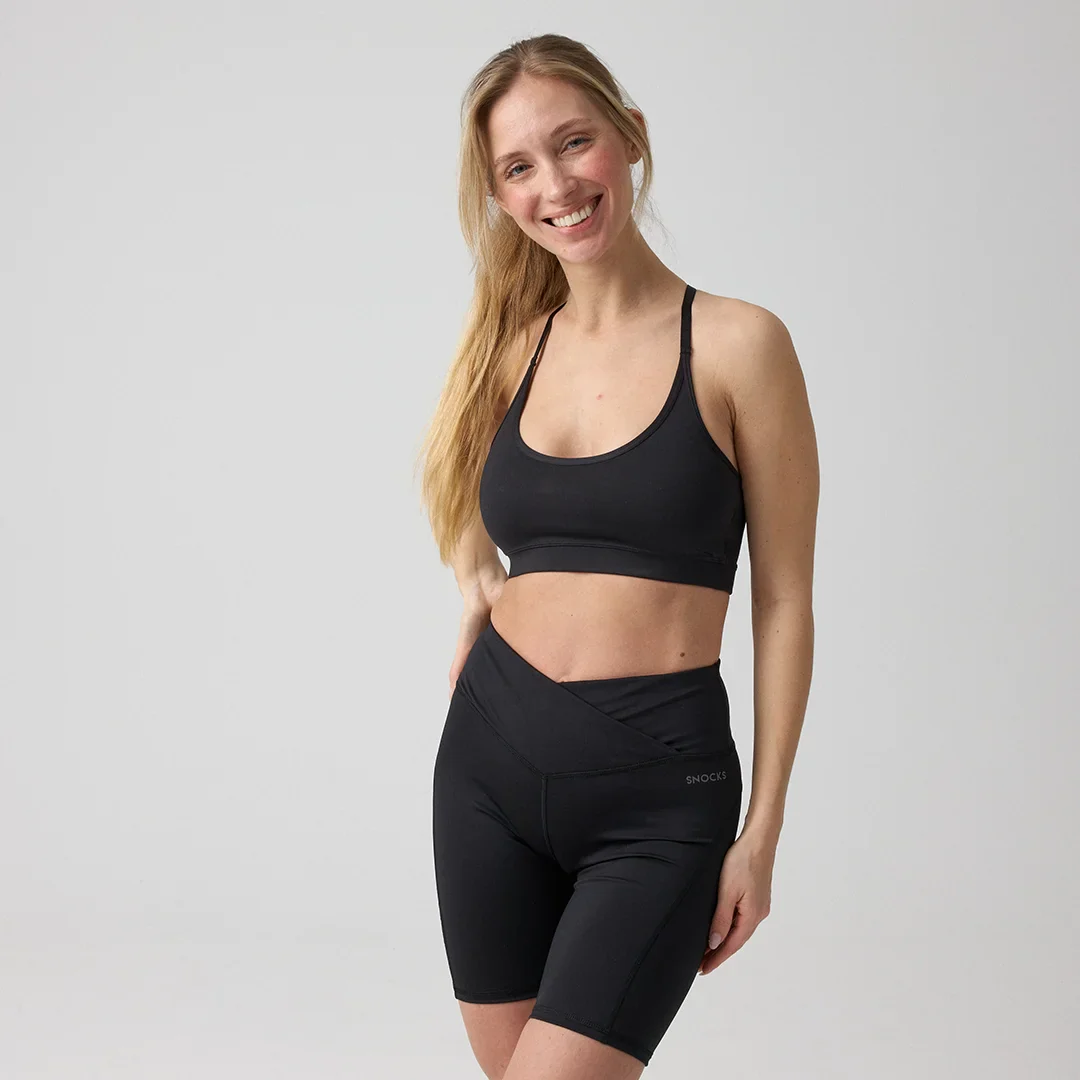 Sport-BH X Back | Schwarz - Image 2