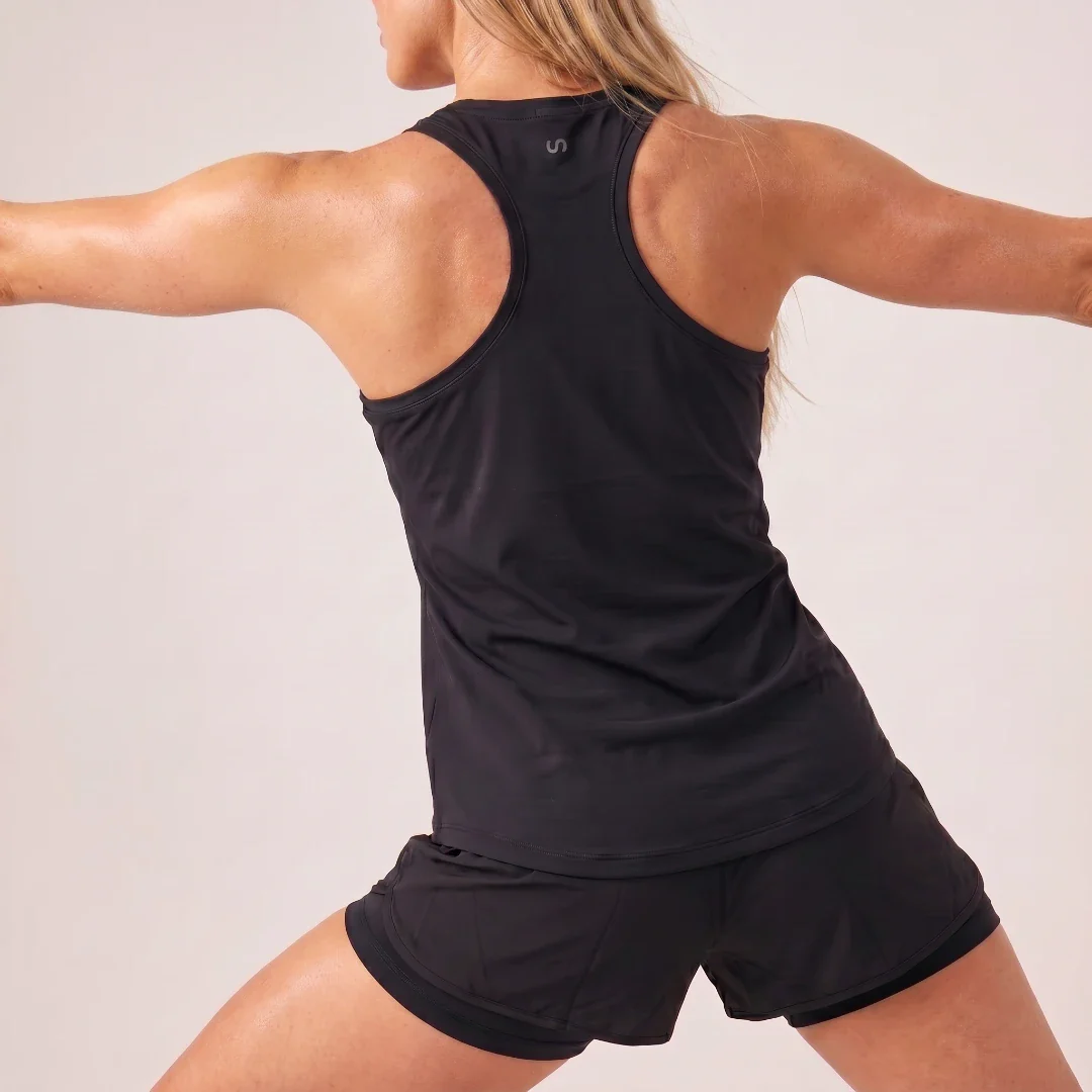 Sport Tank Top Damen | Schwarz - Image 4