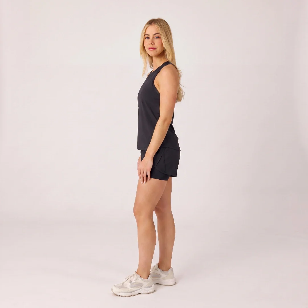 Sport Tank Top Damen | Schwarz - Image 5