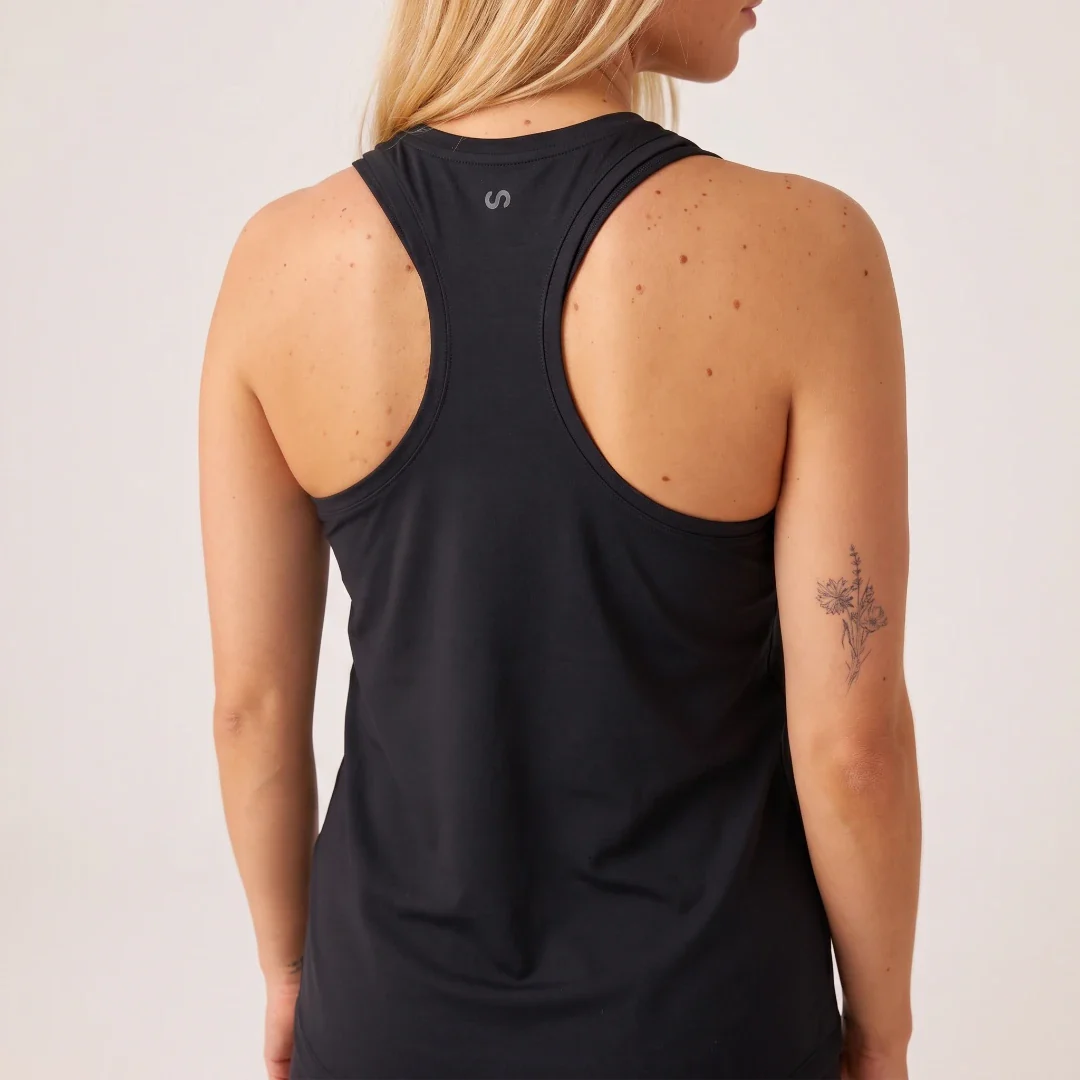 Sport Tank Top Damen | Schwarz - Image 6