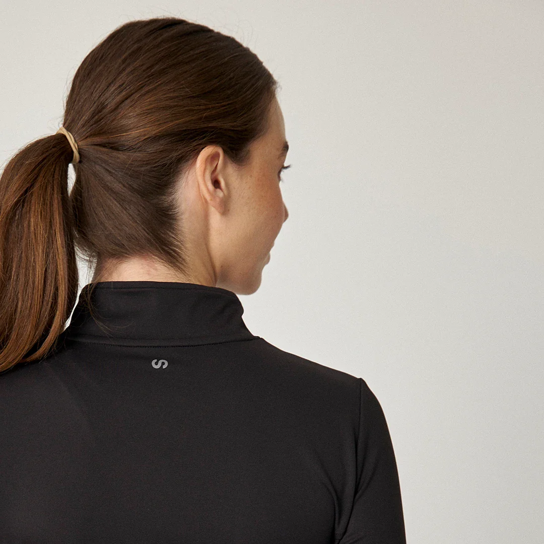 Sportjacke Damen mit Reißverschluss | Schwarz - Image 9