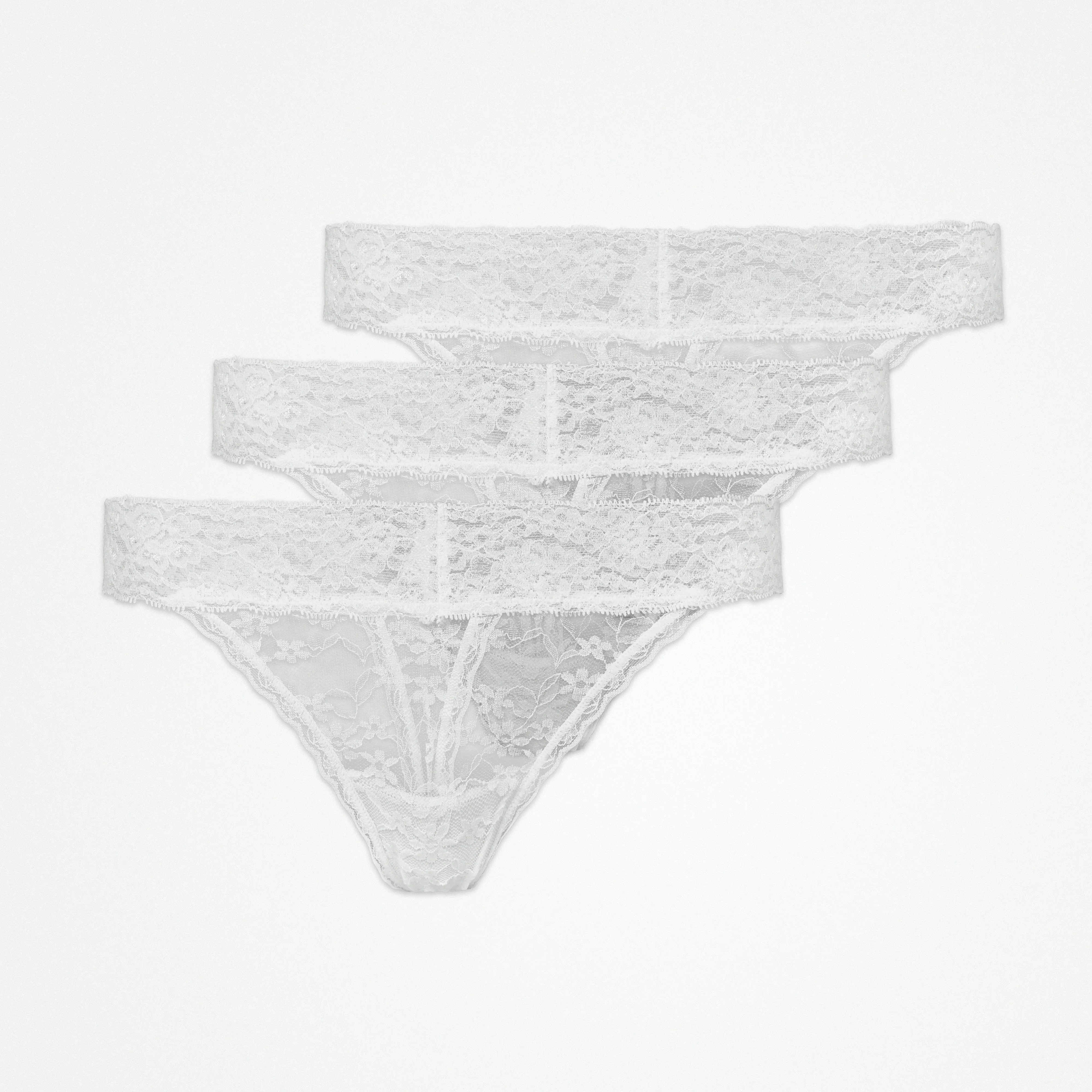 Tangas aus Spitze | Weiß - Image 11