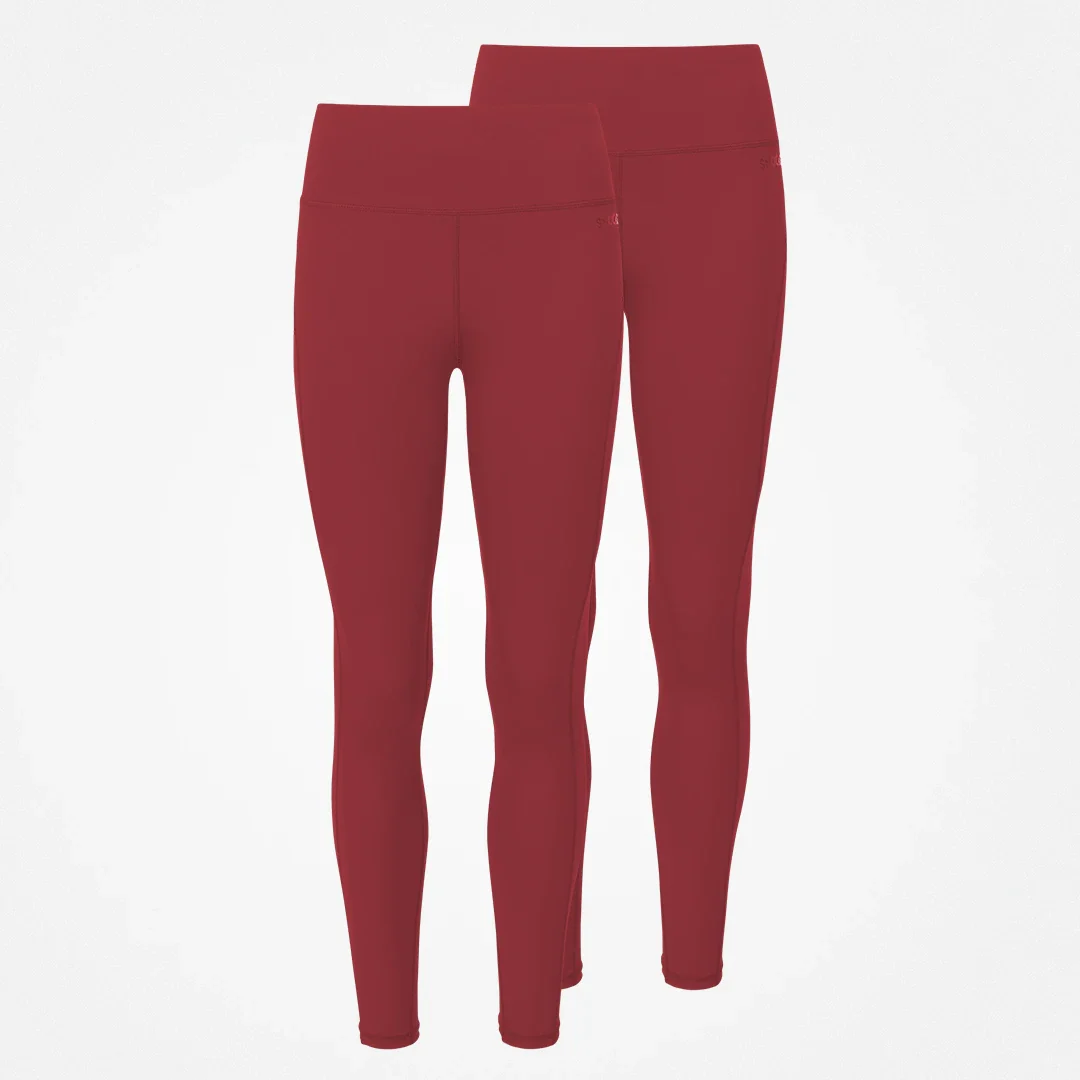 Thermoleggings Damen | Rot - Image 11