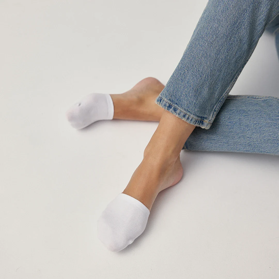 Vorfuß Socken | Weiß - Image 6
