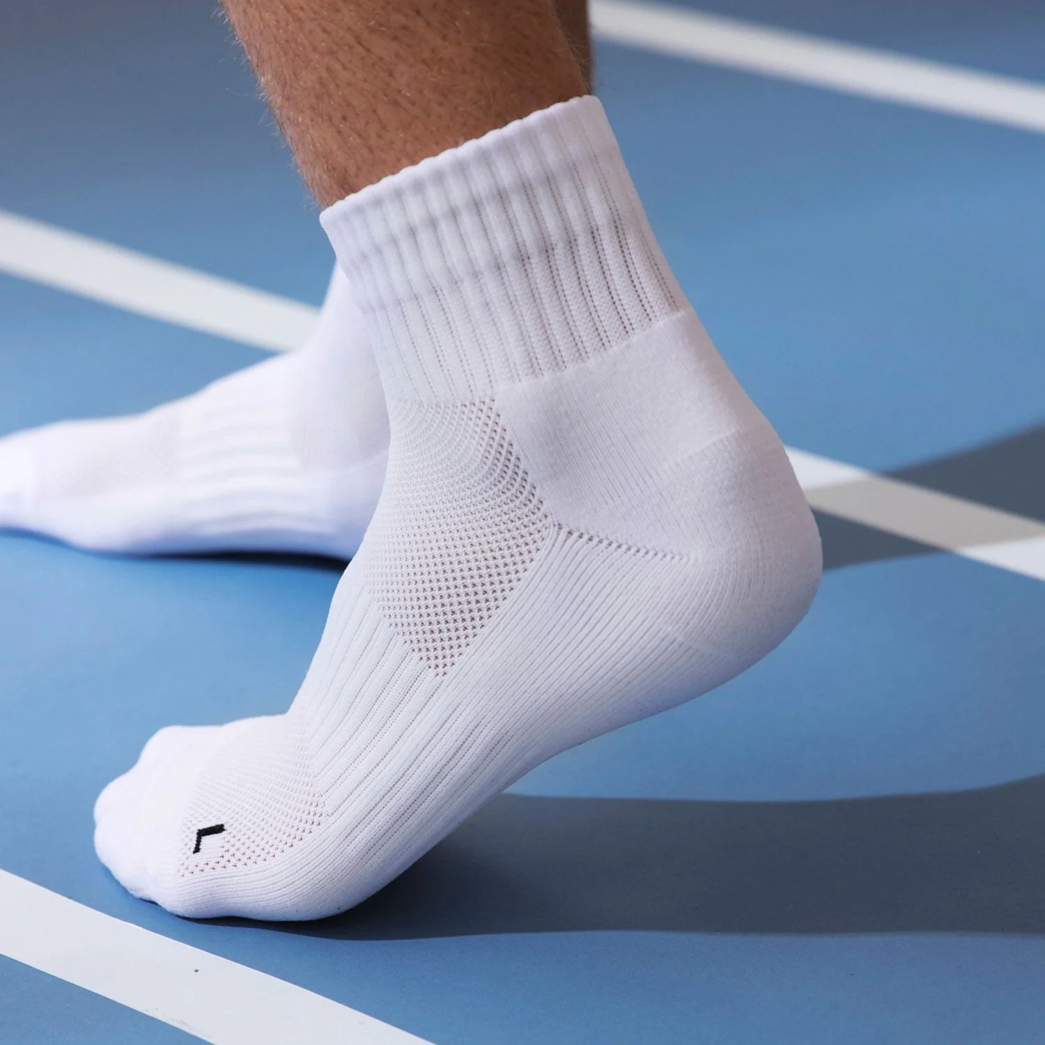 Mittelhohe Laufsocken | Schwarz-Weiß - Image 3